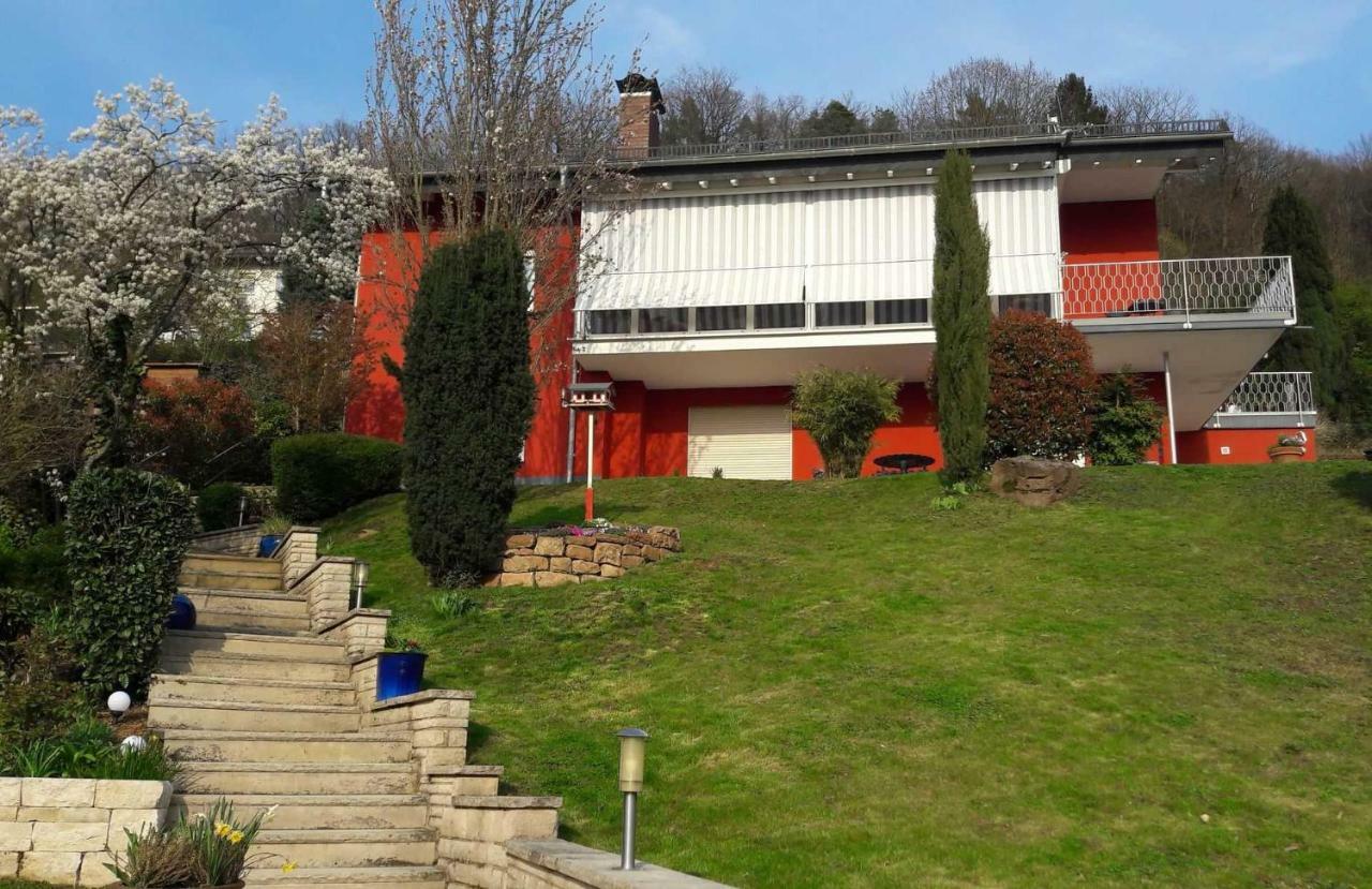 Ferienwohnung Casa Rossa Некарщайнах Екстериор снимка